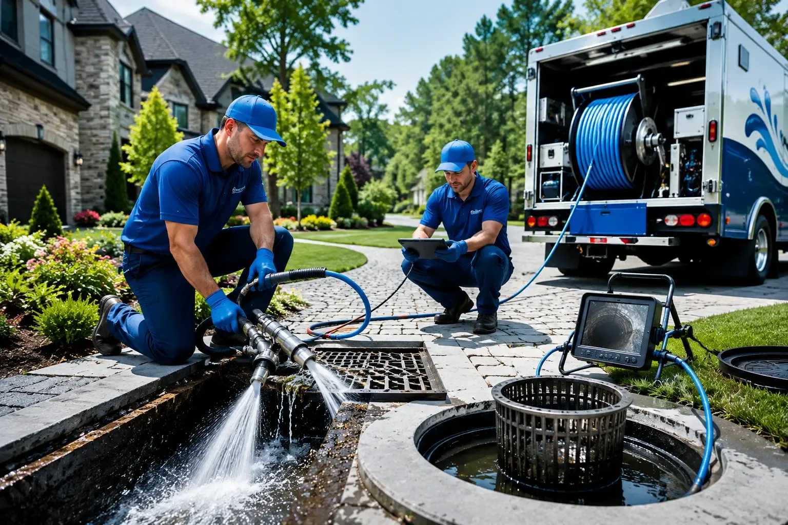 Local outdoor drain cleaning professionals in Adams, OK